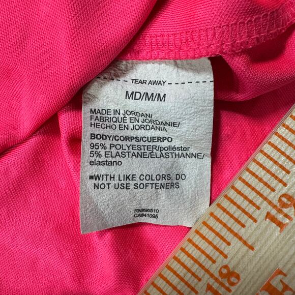 Women's Under Armour Golf Performance Polo Pink size Medium Loose fit - Picture 5 of 13